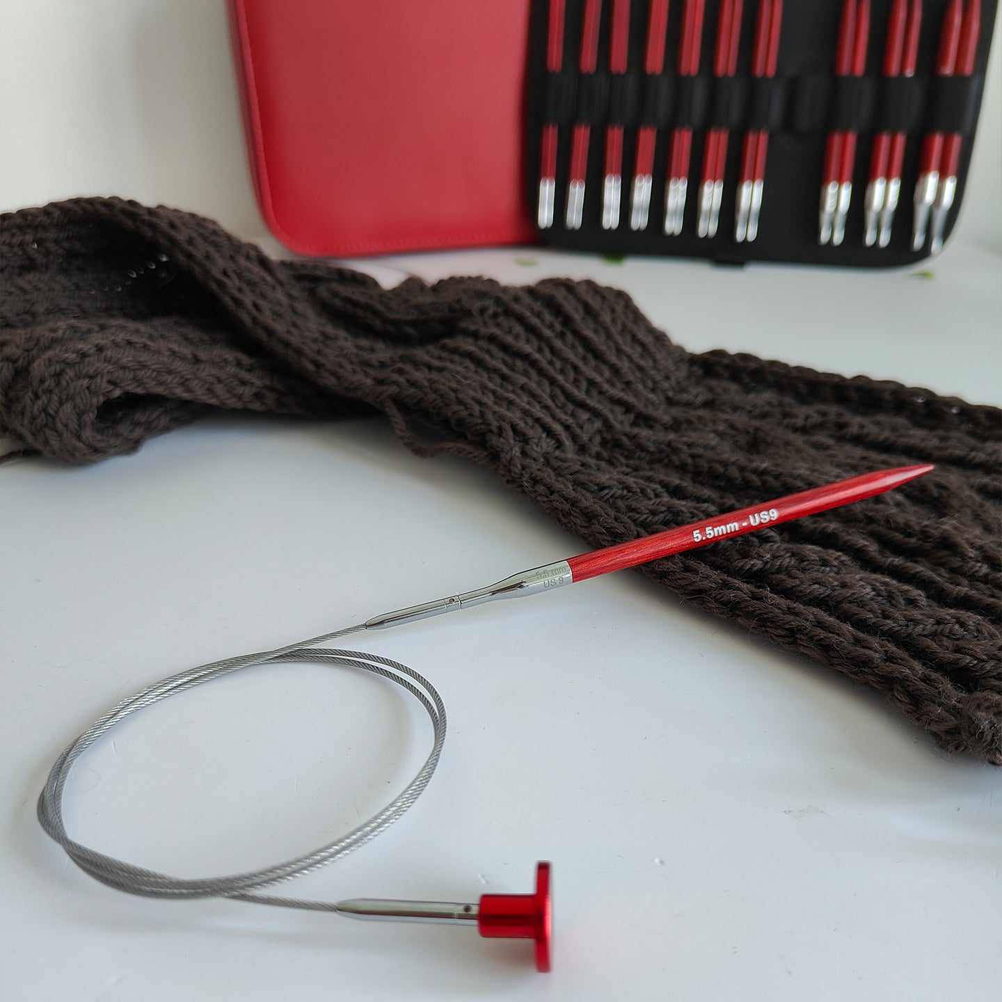 Amore 5'' Interchangeable Circular Needles Gift Set