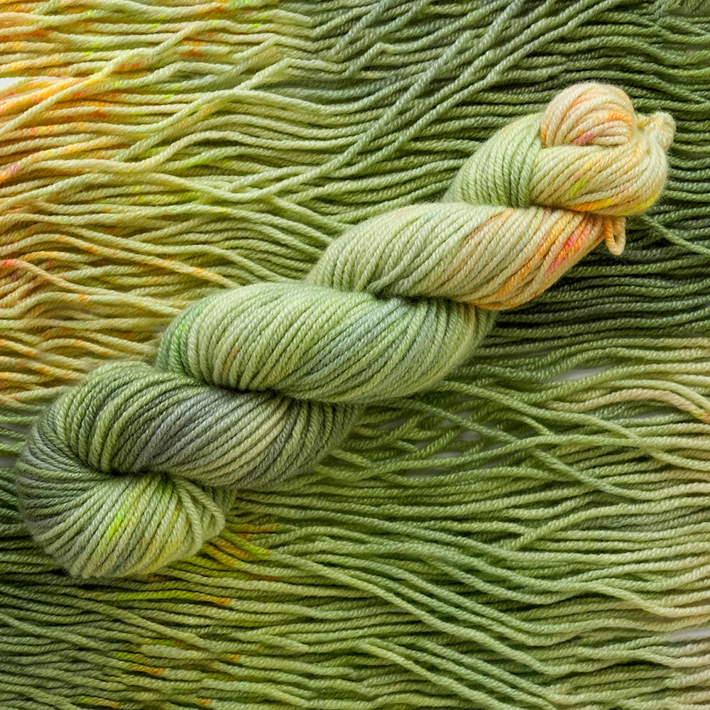 Handpainted Cashmere Aran
