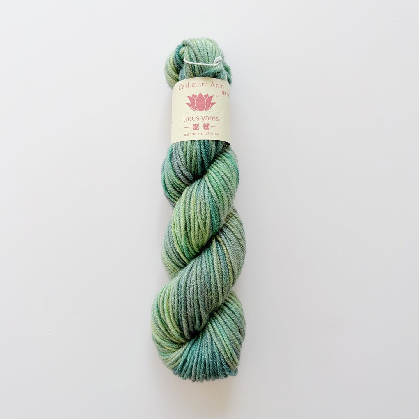 Handpainted Cashmere Aran