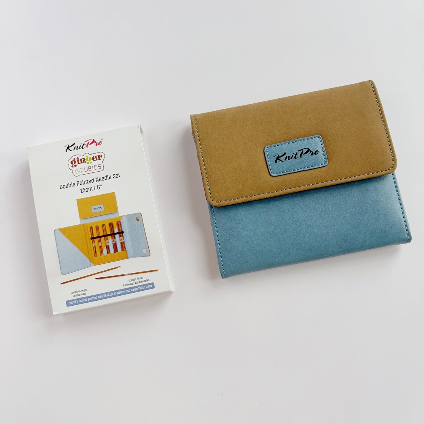 Ginger CUBICS Double Pointed Needle Set - 15cm (6”)