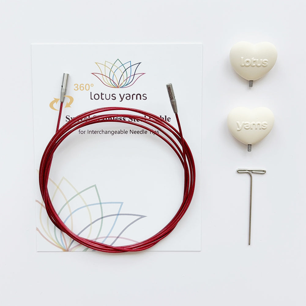 360° Swivel Cable with End Caps