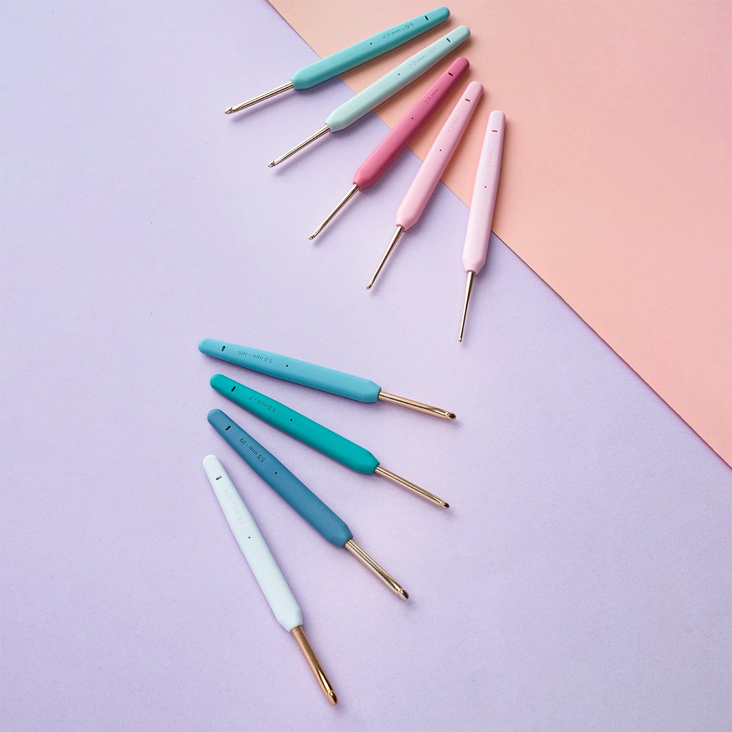 Vybe Single Ended Crochet Hook Sets