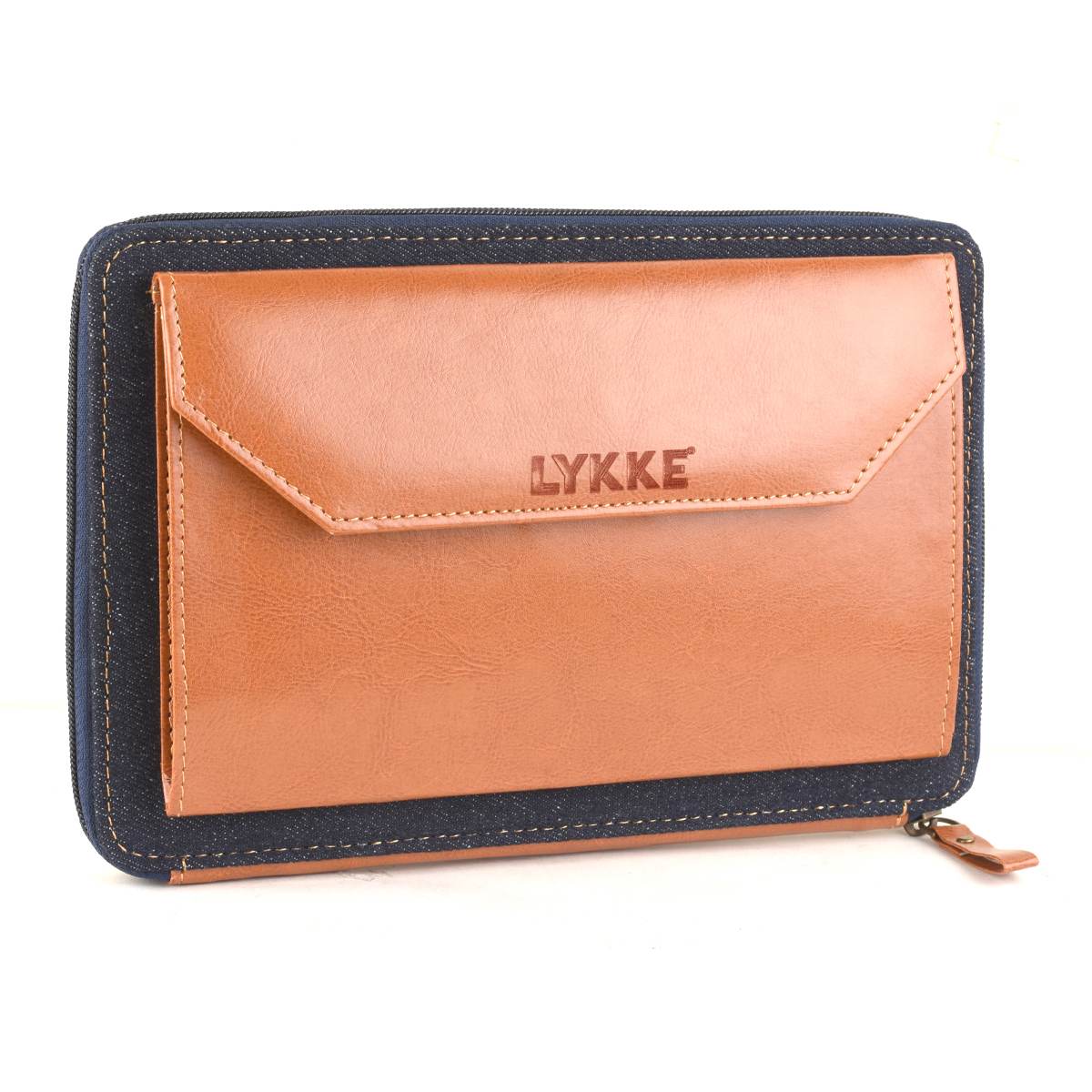 Vegan Leather 5" Case with Zipper Closure