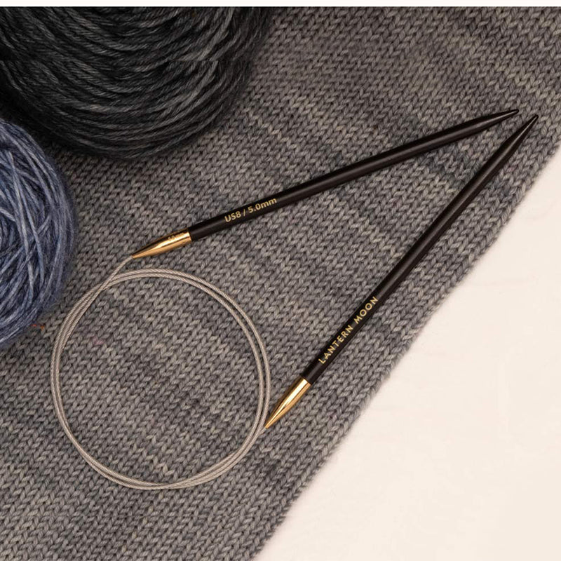 80cm / 32'' Ebony Swivel Circular Needles