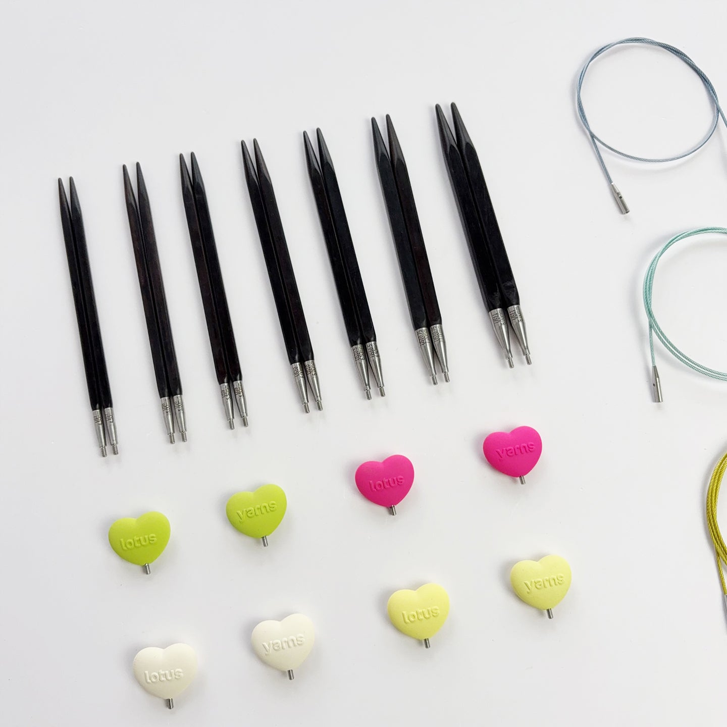 TARIM CUBICS 5'' Interchangeable Needles – Lotus Yarns