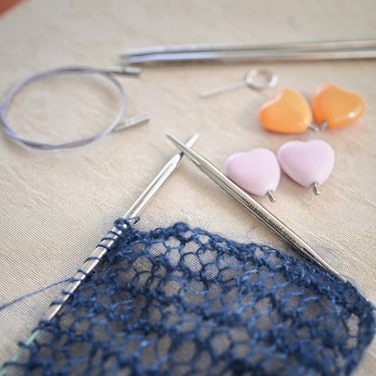 PAMIR 5‘’ Starter  Interchangeable Circular Needles Set
