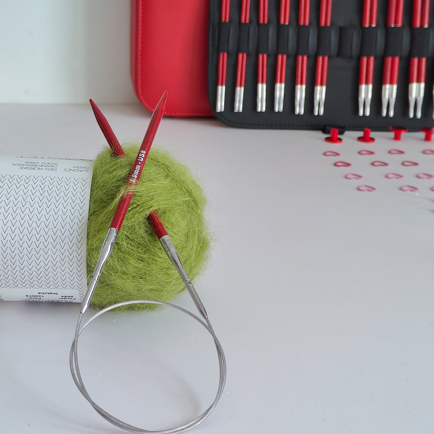 Amore 5'' Interchangeable Circular Needles Gift Set