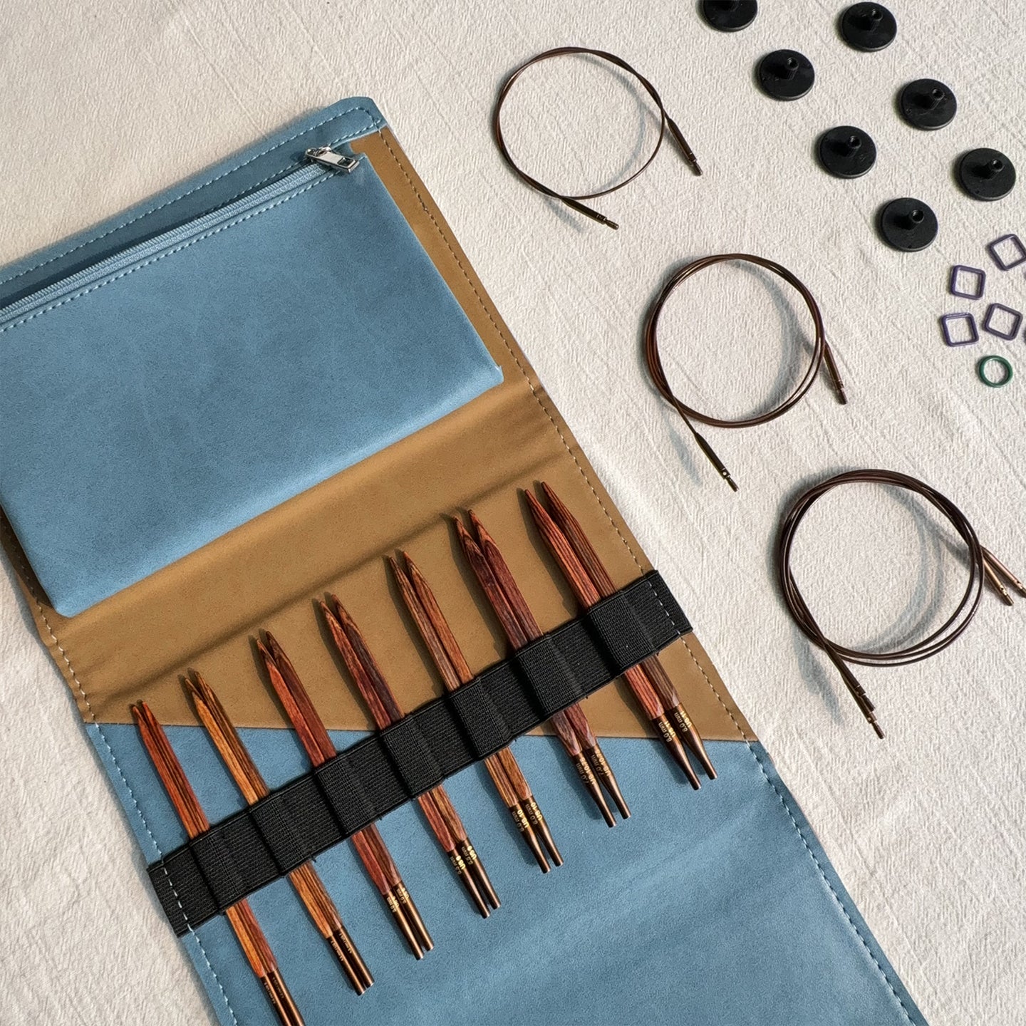 Ginger CUBICS Interchangeable Needle Sets - 13cm (5”) – Lotus Yarns