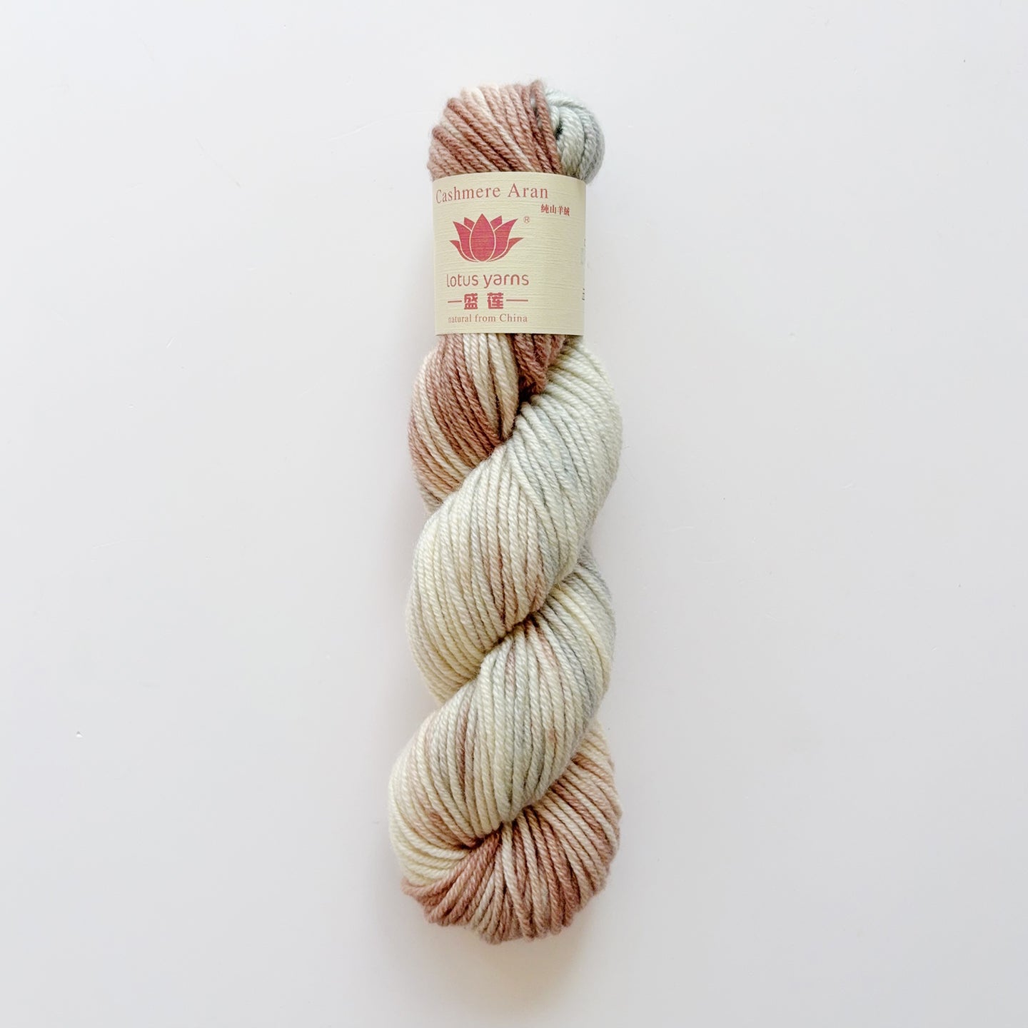 Handpainted Cashmere Aran