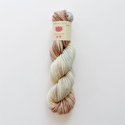 Handpainted Cashmere Aran