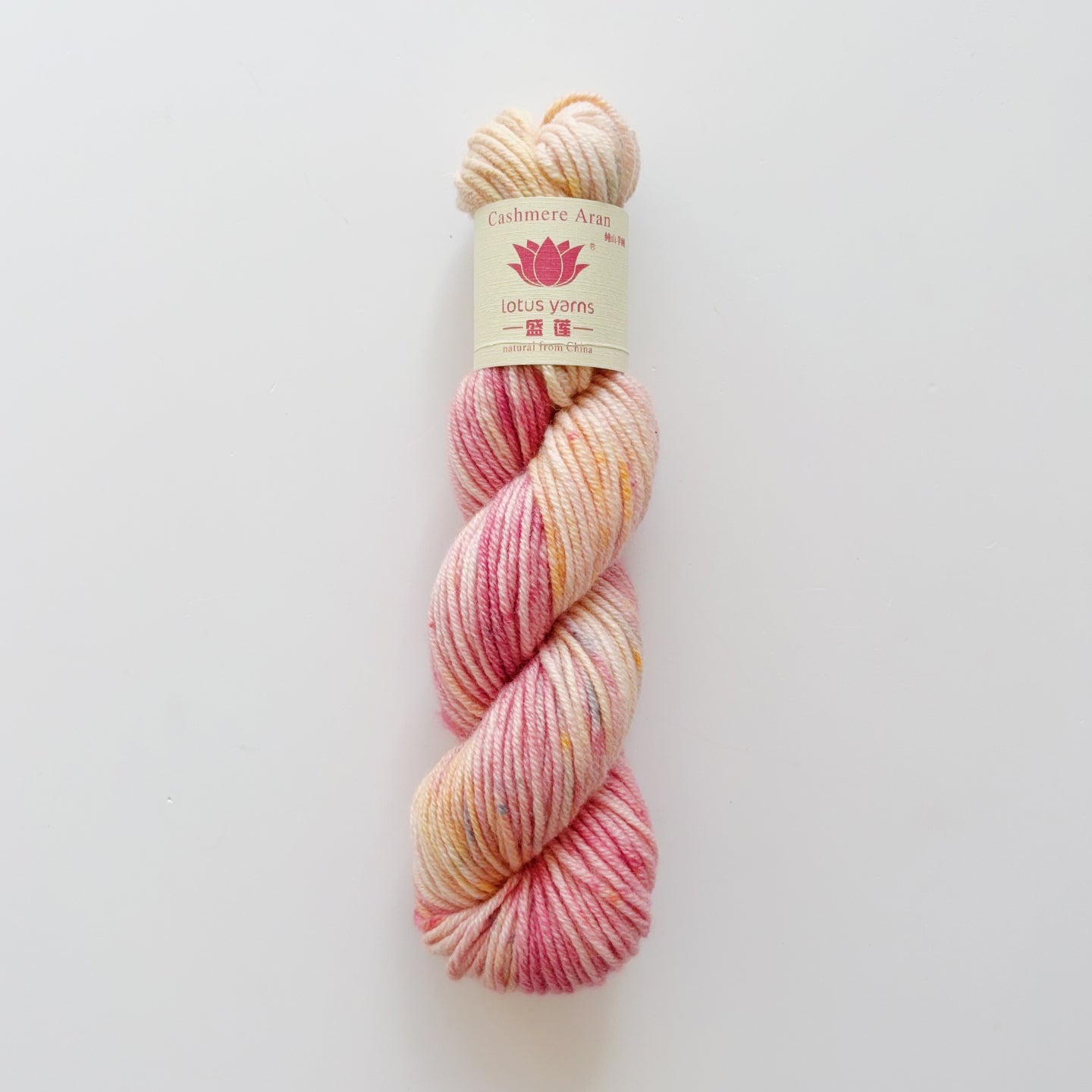 Handpainted Cashmere Aran