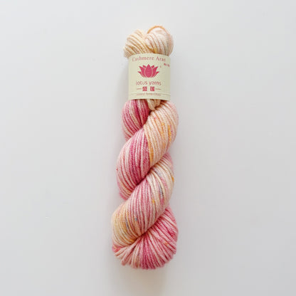 Handpainted Cashmere Aran