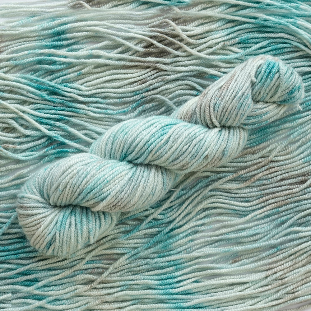 Handpainted Cashmere Aran