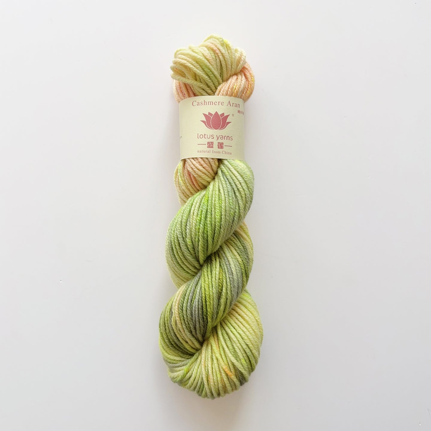 Handpainted Cashmere Aran