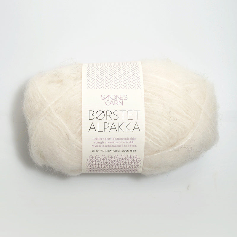 Børstet Alpakka