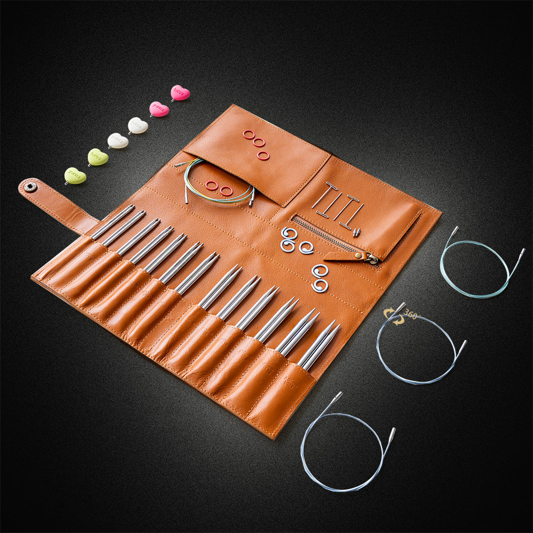 PAMIR 5 Regal Interchangeable Circular Needles Set