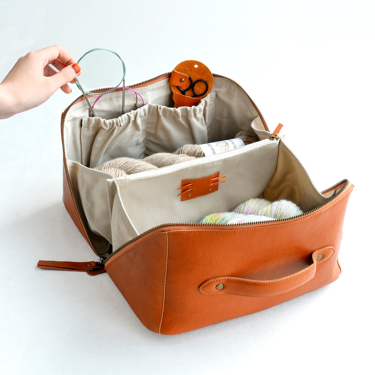 Genuine Leather ANDES Project Bag