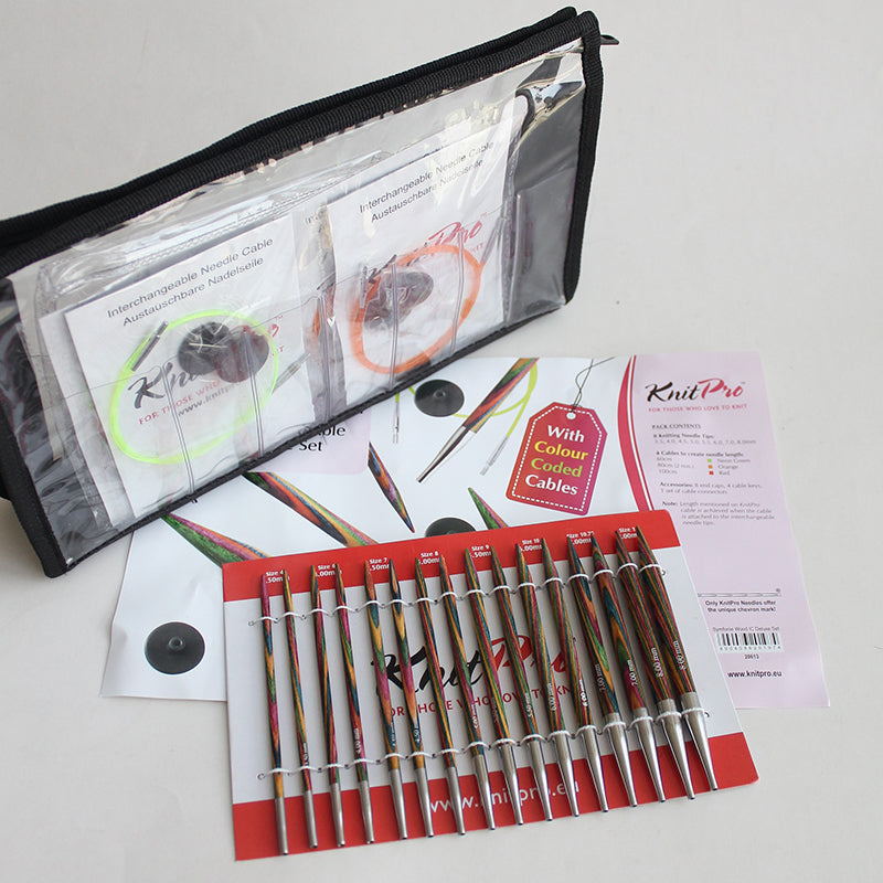 Symfonie 5'' Interchangeable Knitting Needle Set, Deluxe - 20613