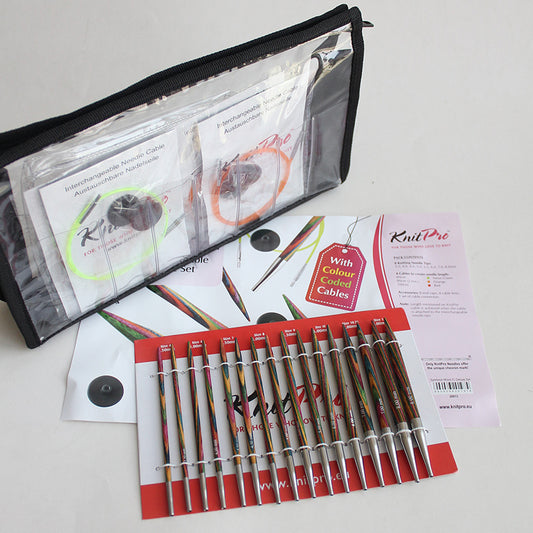 Symfonie 5'' Interchangeable Knitting Needle Set, Deluxe - 20613