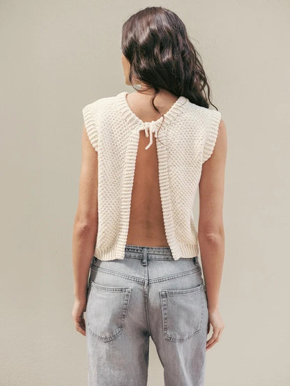 2504 Summer Knits / No. 1 Rose Top
