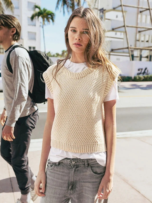 2504 Summer Knits / No. 1 Rose Top