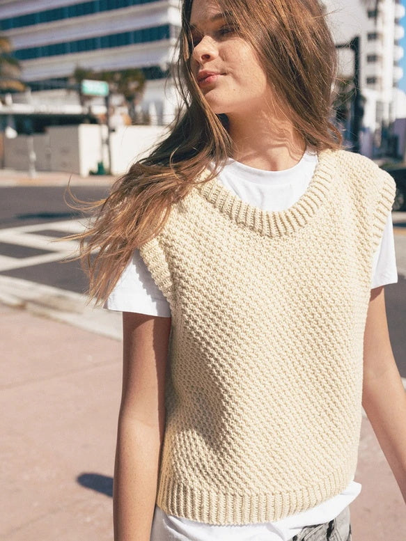 2504 Summer Knits / No. 1 Rose Top