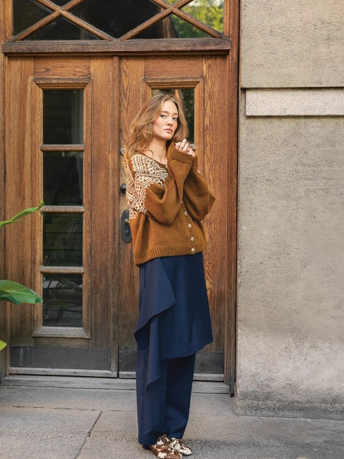 2510 Norske ikoner voksen / Nr. 6 Setesdal damekofte