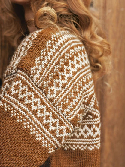 2510 Norske ikoner voksen / Nr. 6 Setesdal damekofte