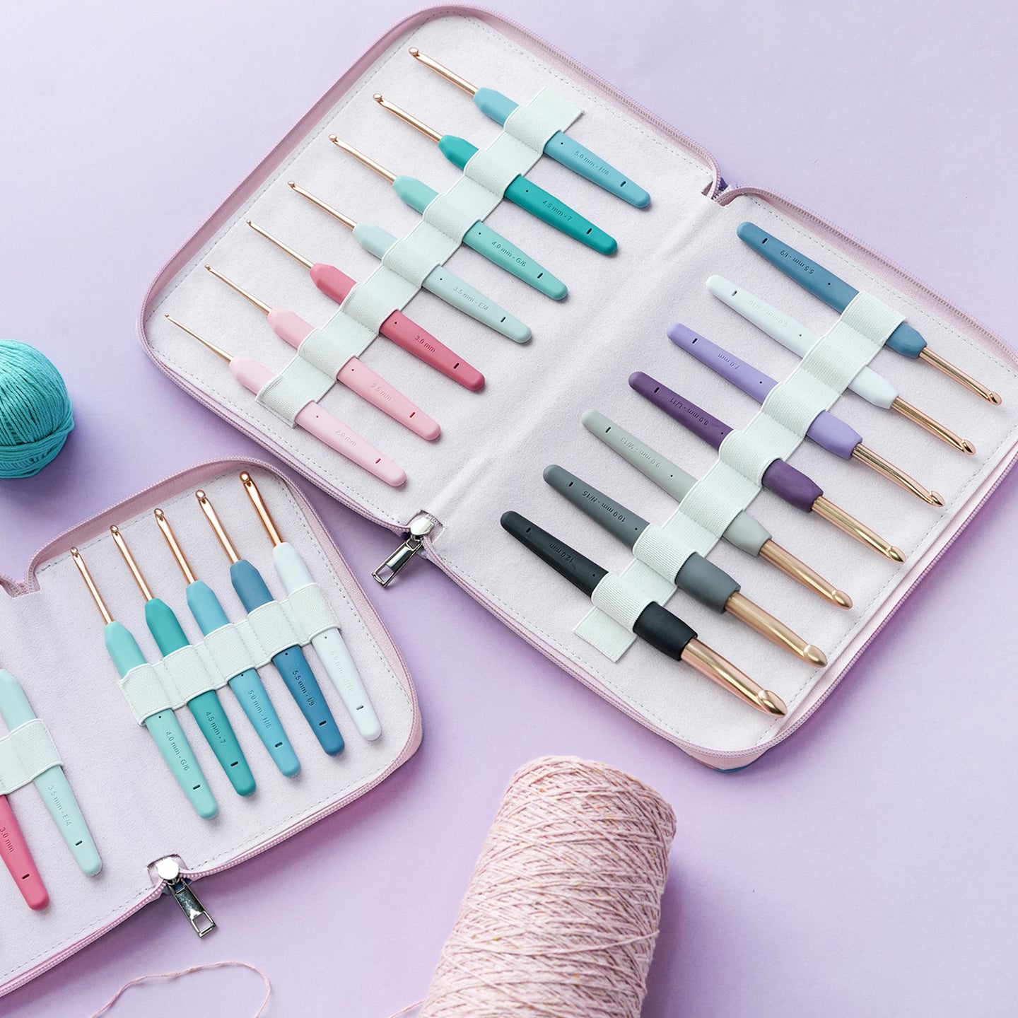 Vybe Grande Single Ended Crochet Hook Sets