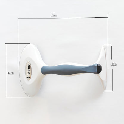 GLEENER 4-in-1 Battery-Free Fabric Shaver & Lint Brush (Slate Blue)