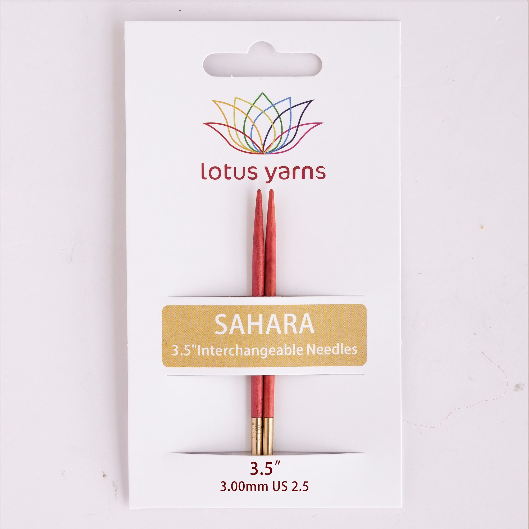 SAHARA 3.5'' Interchangeable Needles – Lotus Yarns