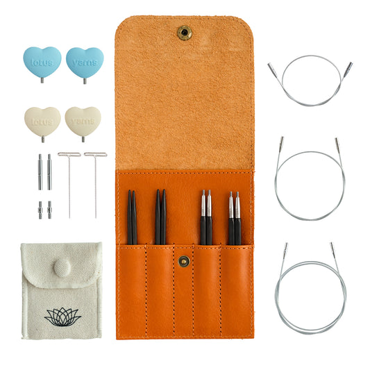 TARIM CUBICS 3.5 Starter Interchangeable Circular Needles Set
