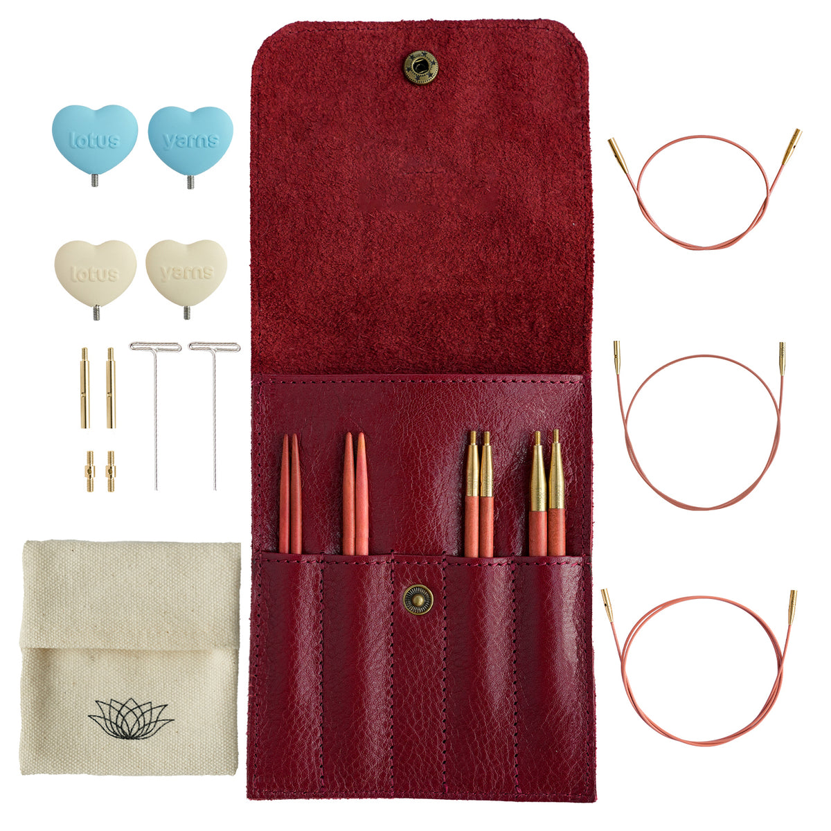 SAHARA Starter Interchangeable Circular Needles Set