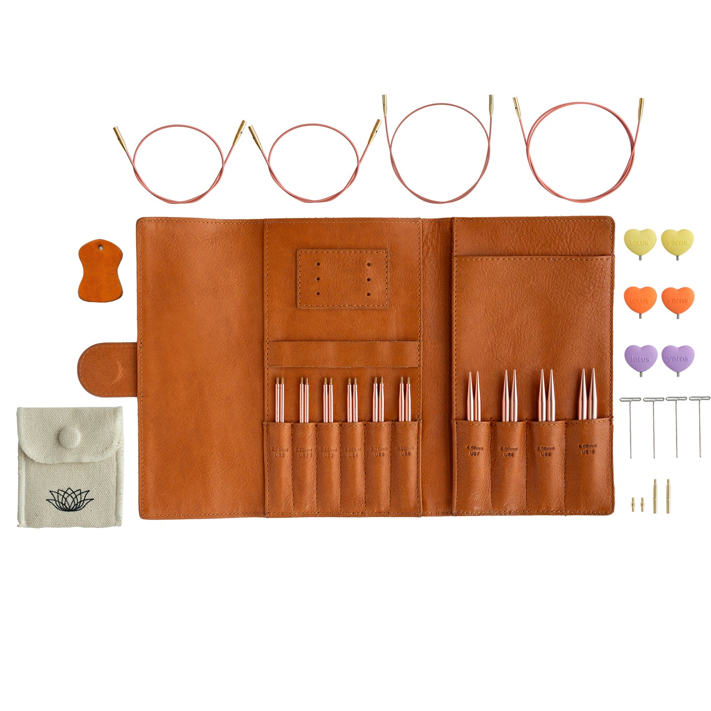 ALPS 3.5‘’ Interchangeable Circular Needles Set