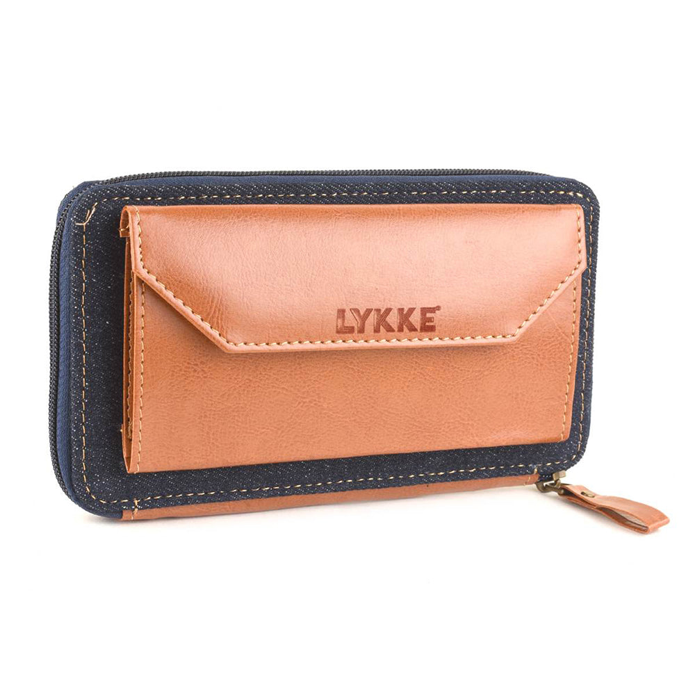Vegan Leather 3.5" Case with Zipper Closure