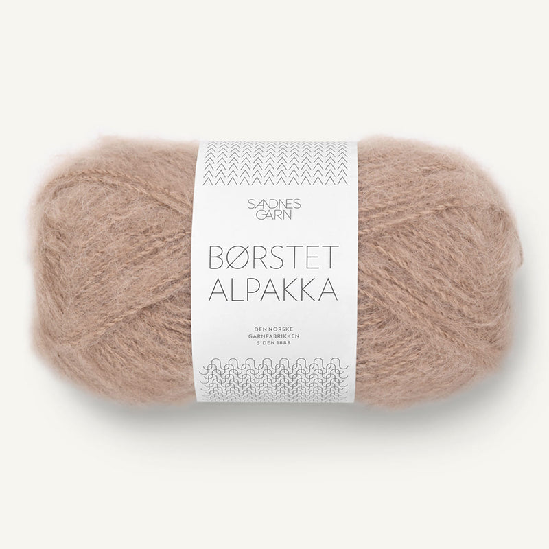 Børstet Alpakka