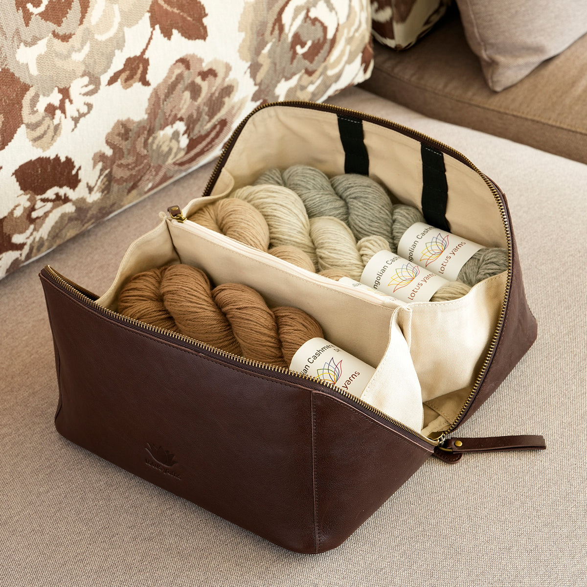 Genuine Leather ANDES Project Bag