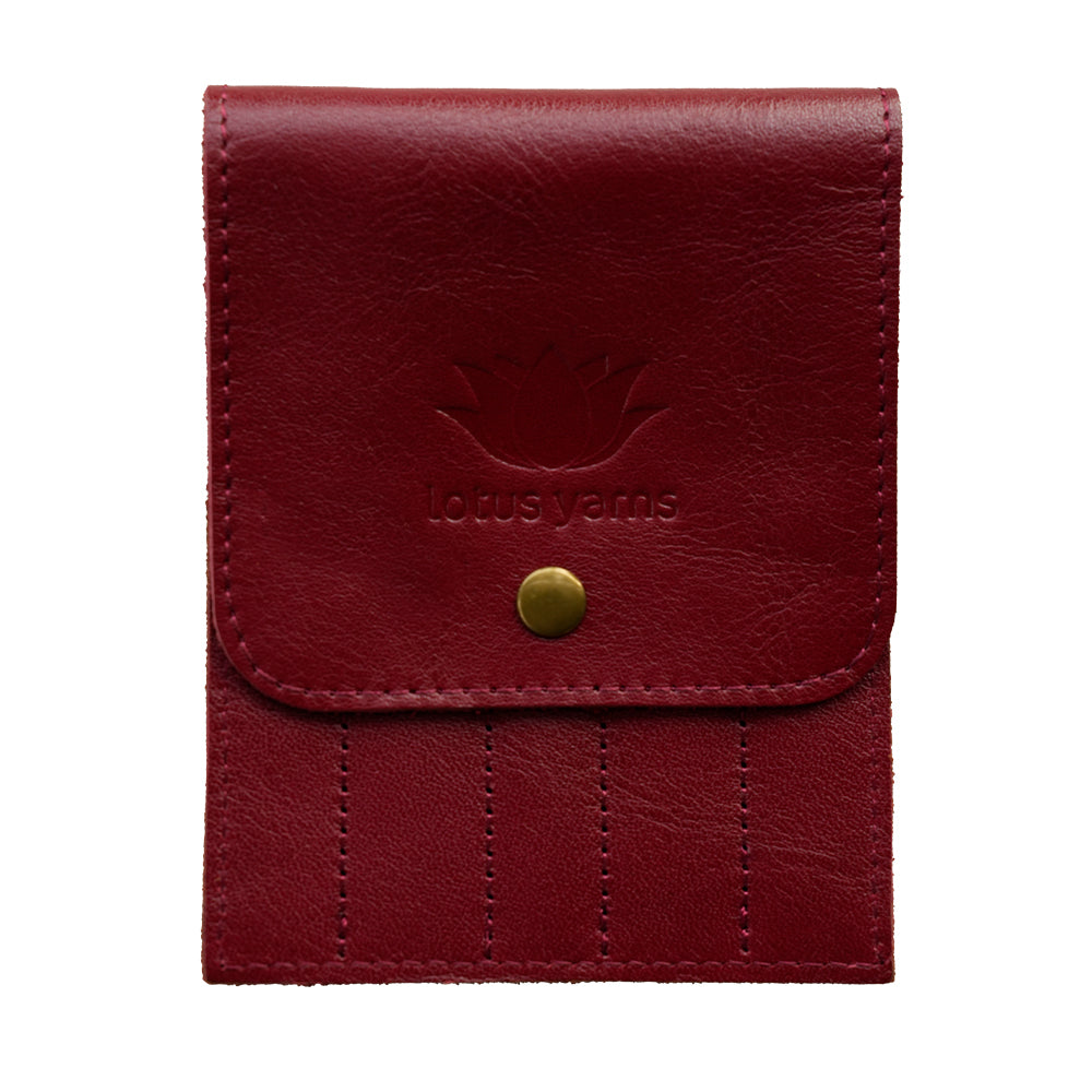 Genuine Leather Starter IC Needle Case