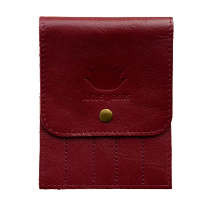 Genuine Leather Starter IC Needle Case