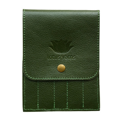 Genuine Leather Starter IC Needle Case