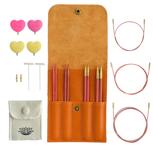 SAHARA 5 Starter Interchangeable Circular Needles Set