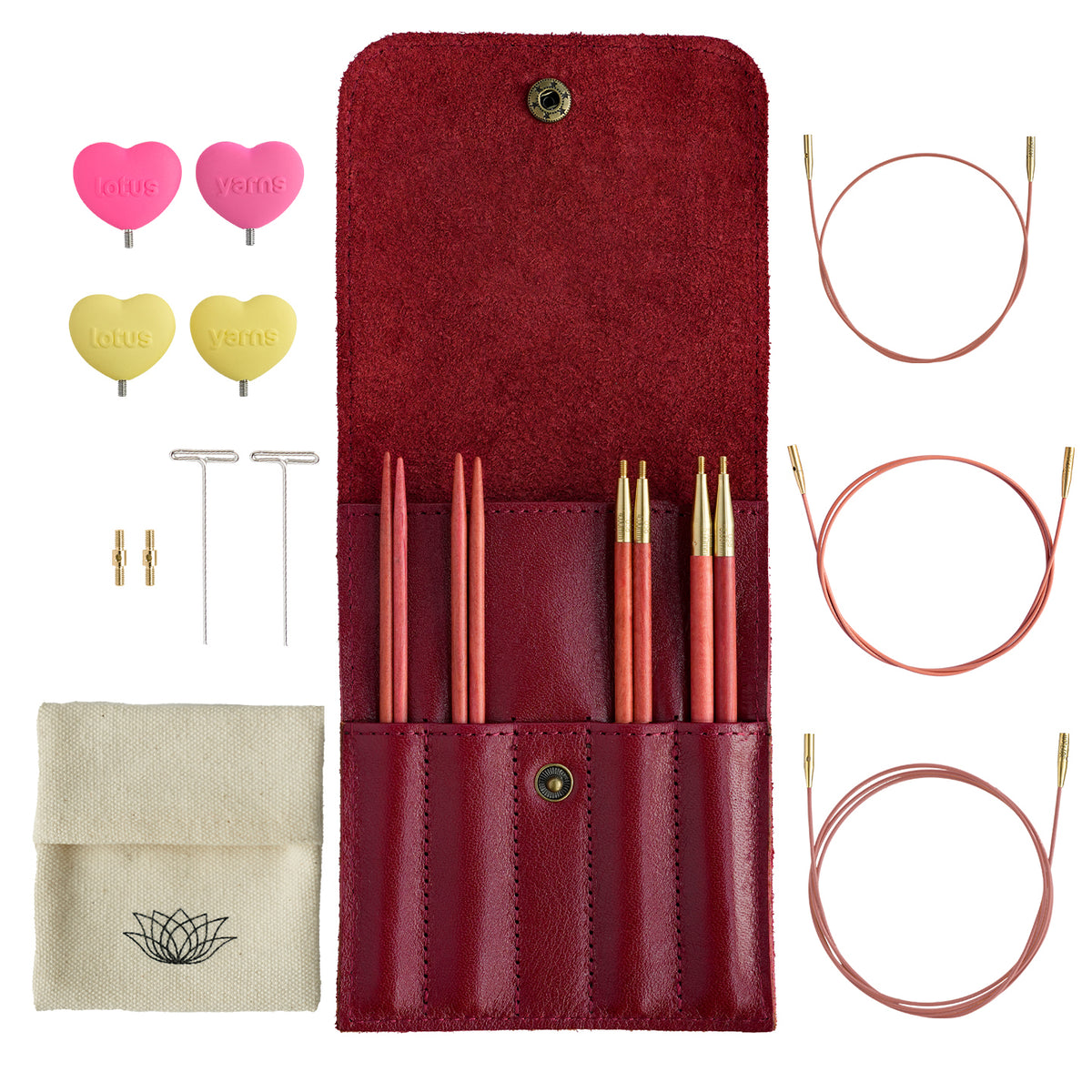 SAHARA Starter Interchangeable Circular Needles Set