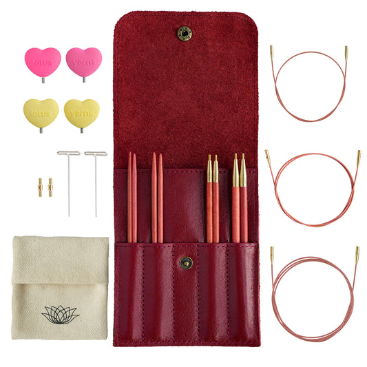 SAHARA Starter Interchangeable Circular Needles Set