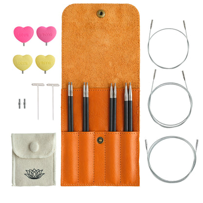 TARIM Starter Interchangeable Circular Needles Set