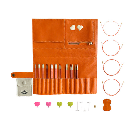 SAHARA 5 Interchangeable Circular Needles Set
