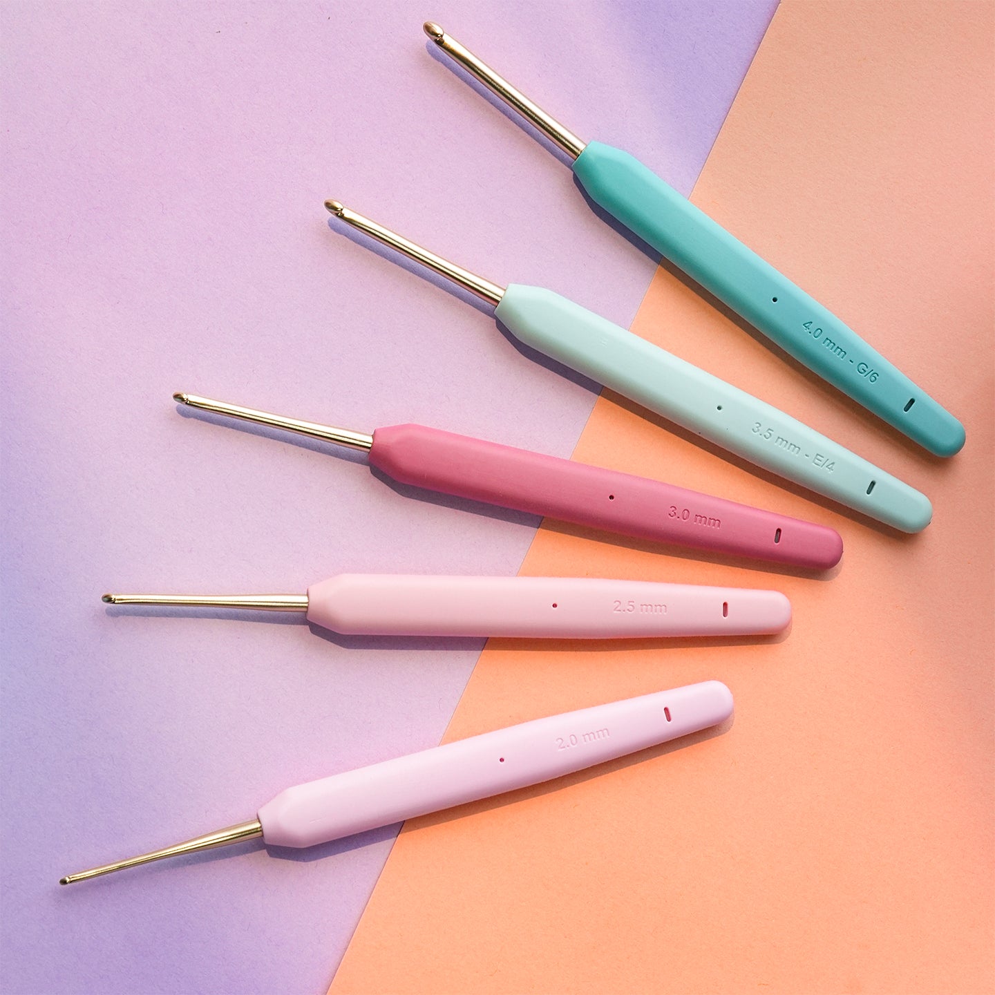 Vybe Single Ended Crochet Hook Sets