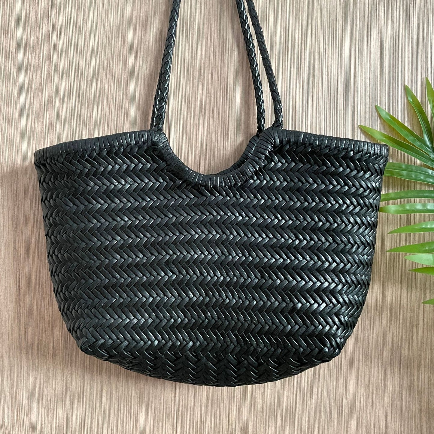 Genuine Leather Handwoven Hand Bag