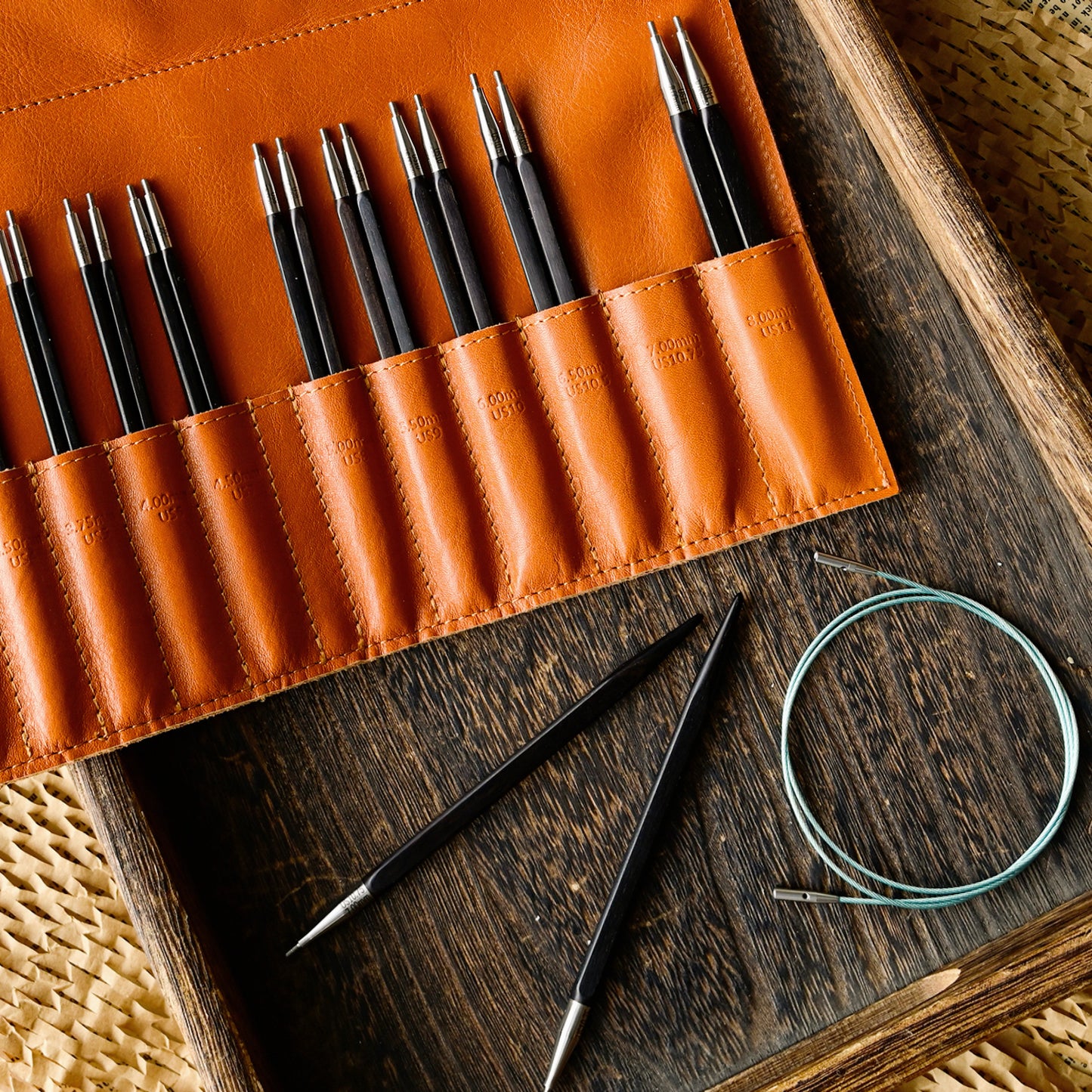 TARIM CUBICS 5 Interchangeable Circular Needles Set