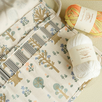 Pure Cotton Double Pointed Needles Case