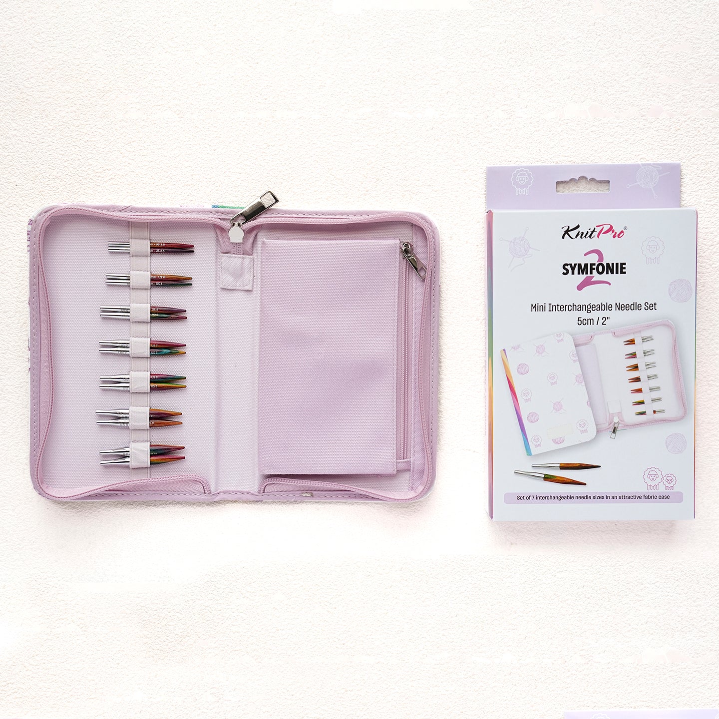 Symfonie 2 Mini Interchangeable Needle Set - 5cm (2")